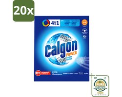 20 x Calgon - Wasmachinereiniger - Tegen Kalkaanslag / Corrosie / Wasmiddelresten / Geuren - 67 Wasbeurten - Wasstrips - Wasmachine Reinigen - Kalkvoorkomen - Corrosie Voorkomen - Wasmiddelresten Verwijderen - Geuren Verwijderen