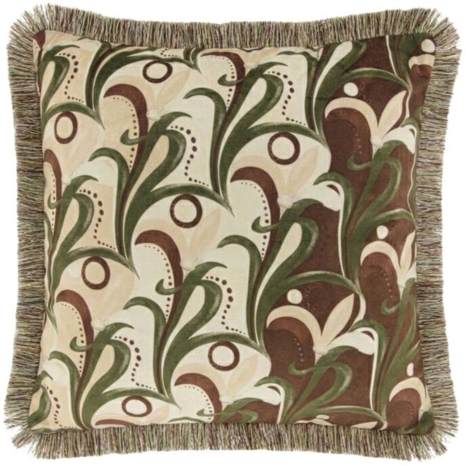 Unique Living Sierkussen Bodi - dessin 1 - 45x45cm Multikleur