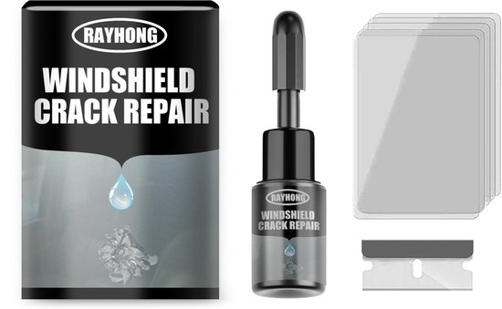 TLVX Auto Sterretje Voorruit Reparatie Set / Sterretje Repareren / Kras in Glas Herstellen / Ruit Reparatie Vloeistof / Hars / Zelf Barst Schade Ruit Herstellen / Auto Glass Repair Kit / Windschield Crack Repair / Autoraam Reparatie Set