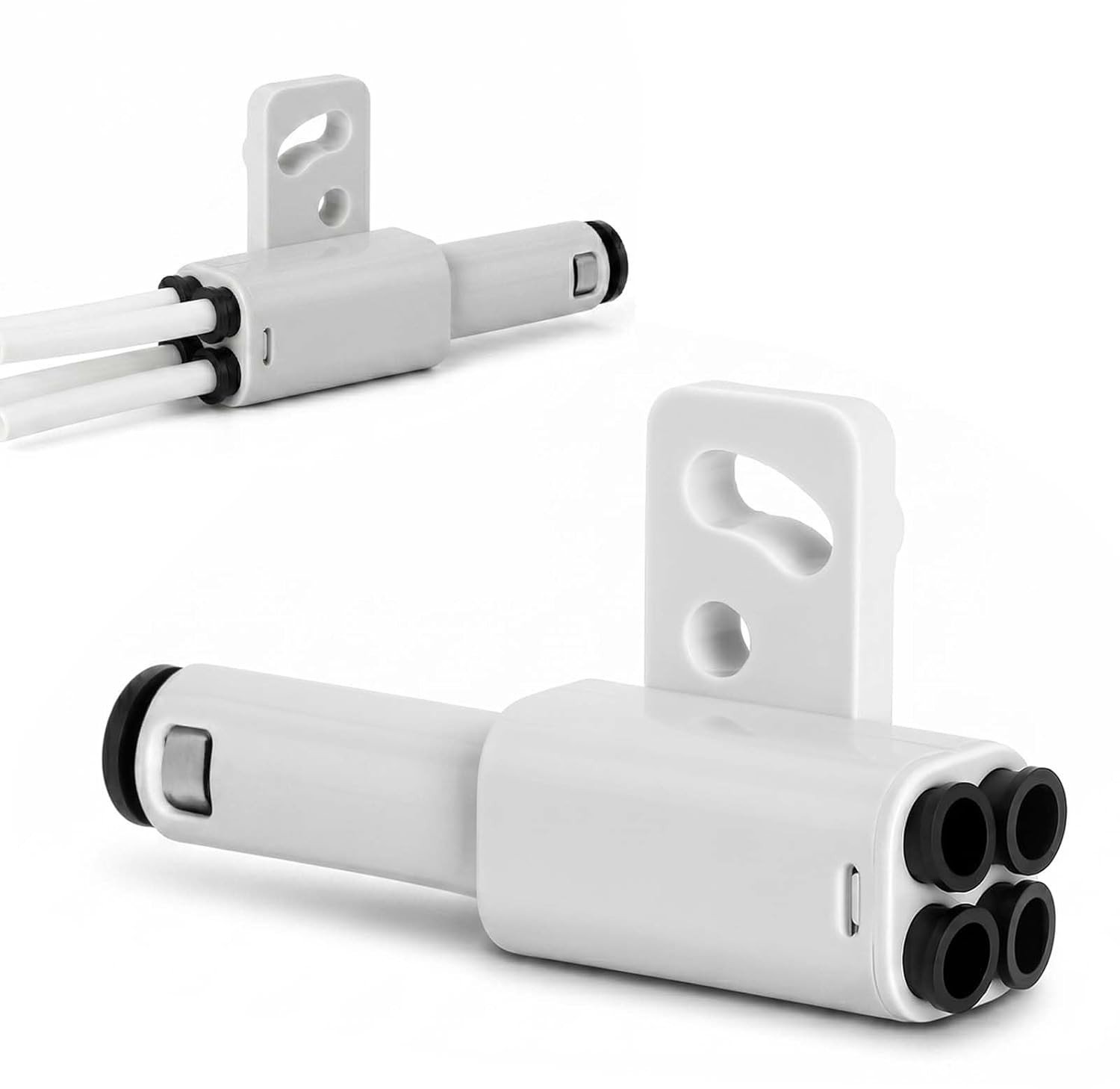 4 in 1 PTFE Adapter voor Filament Connector - Uitbreidingspoort voor Multi-Materiaal Ondersteuning en Speciale Filamenten