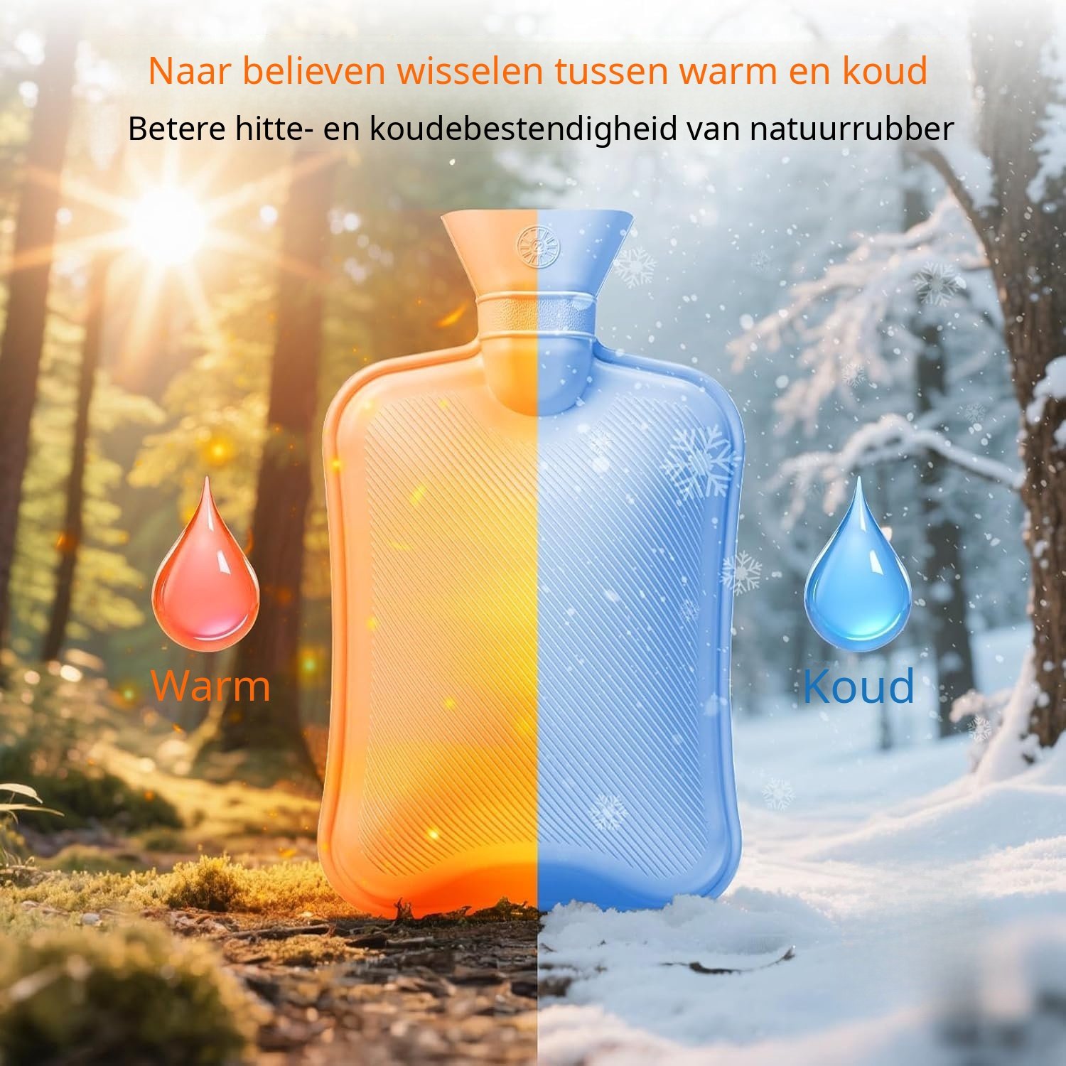 Warmara Warmtekruik - Warmtezak - Herbruikbare Warmtekruik - Grijs - 73cm x 13cm x 2cm – foto 6