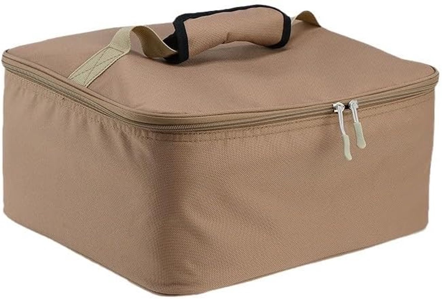 Opbergtas voor campingfornuis, draagtas, draagbare fornuisbrander, campingfornuis, organizer, Oxford-doek, fornuiszak, alleen tas (kaki)