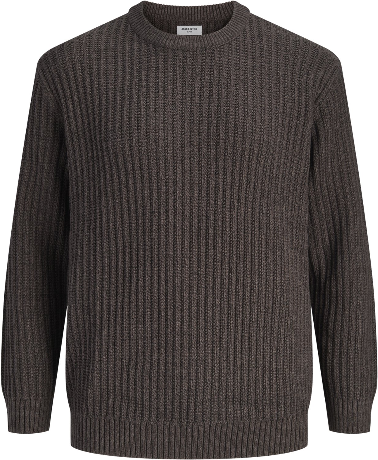 JACK & JONES PLUS - JJJAXON KNIT CREW NECK PLS Heren Trui
