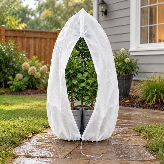 Winterbescherming voor planten, 180x120 cm — afbeelding 4
