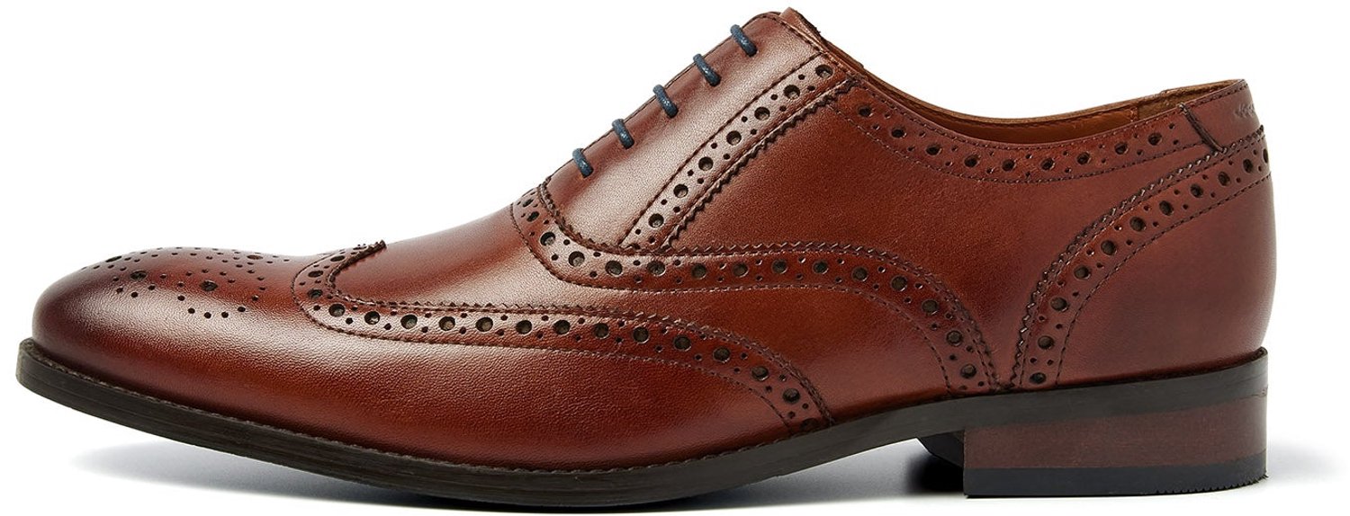 VANLIER - Heren Schoenen - Bruin - Maat 43