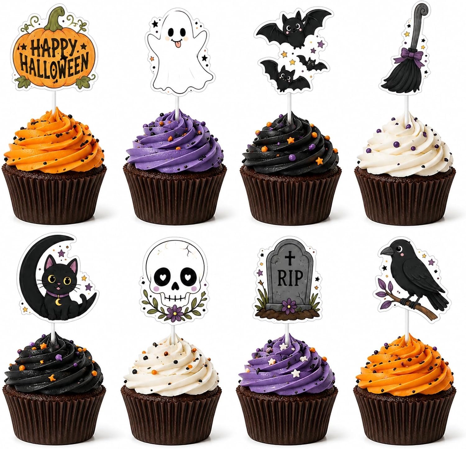 Muffin decoratie 24 stuks