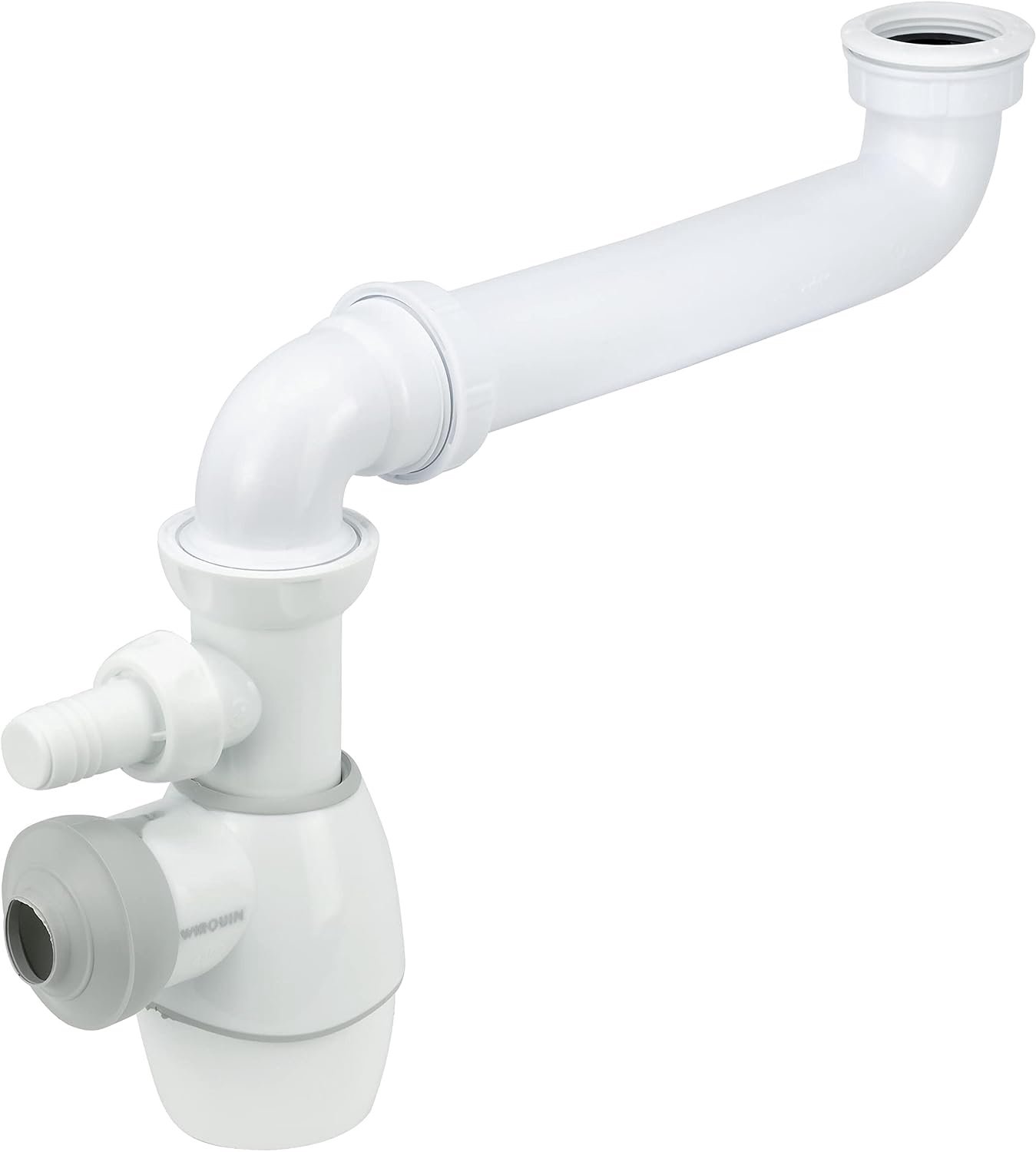 Sifon voor wastafel Ø 32 mm - vrijstaand - telescopisch - efficiënte afvoer - Vemera