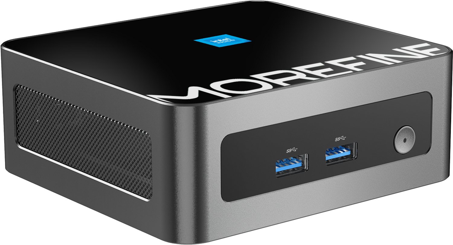 Morefine M9 Mini PC - Intel Core i5-8257U - 16 GB DDR4 - 500 GB SSD - Wi-Fi 6