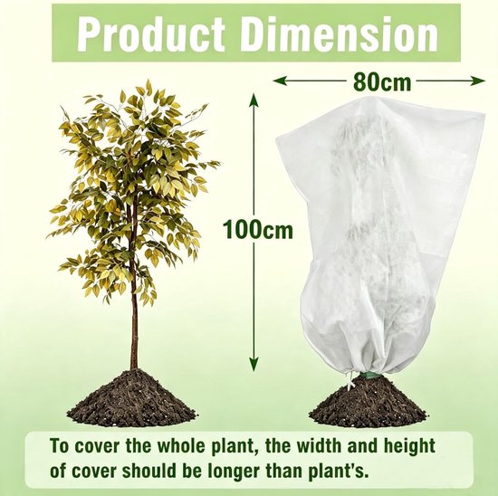 Winterbescherming voor planten - 4 stuks — afbeelding 2