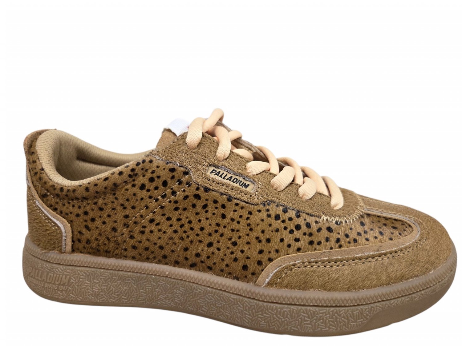 Palladium Pallacup Casual Pony Irish Sneakers Suede en Textiel Dames Overige