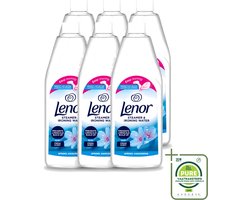 6 x Lenor - Strijkwater - Spring Awakening - Textielverfrisser - 1000 ml - Grootverpakking - Vaatwasstrips - Strijkwater - Textielverfrisser - Wasgoed Fris - Bloemige Geur - Kleding Verzorgen
