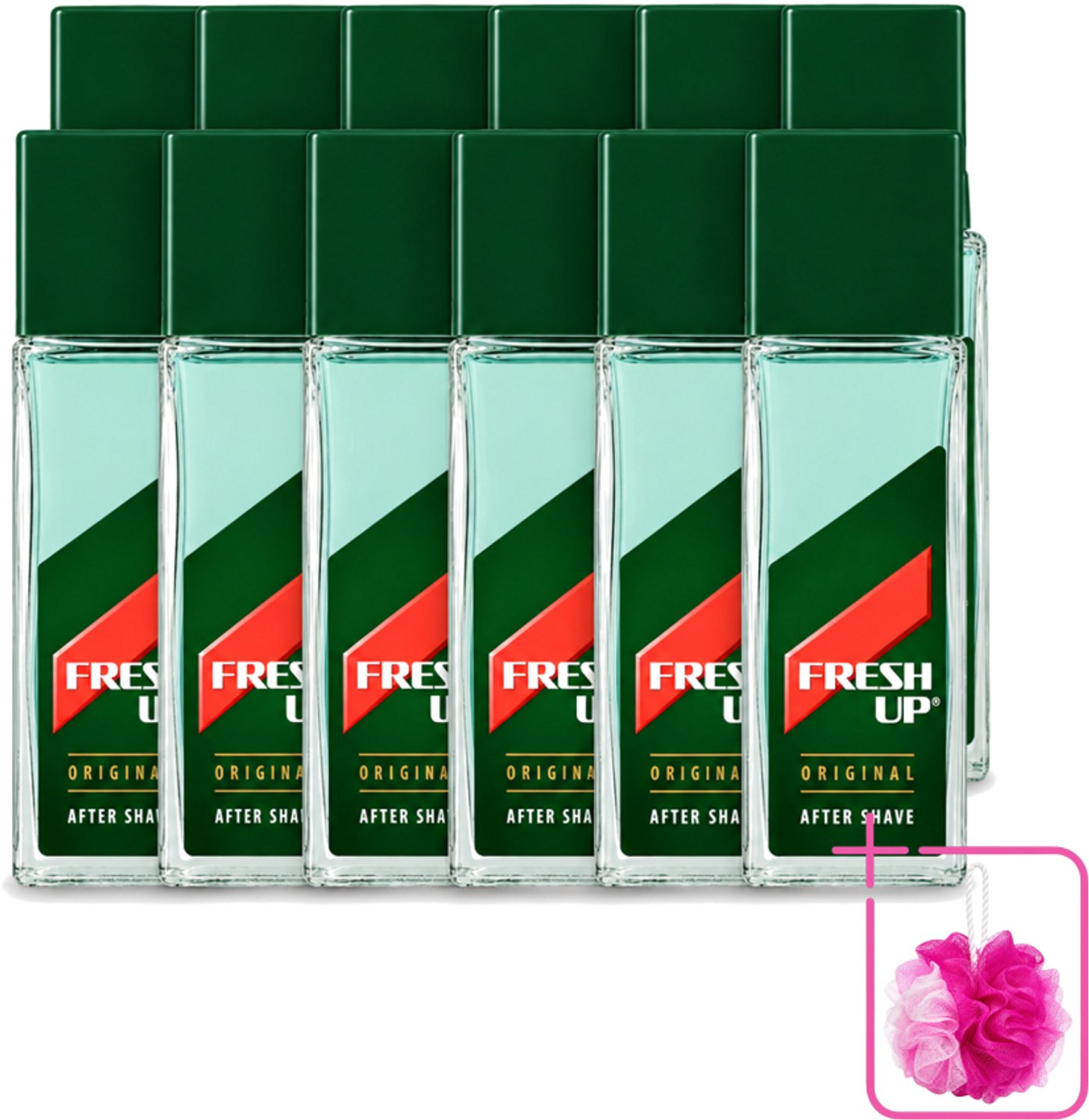 12 x Fresh Up - Aftershave Lotion - Original - for Men - 100 ml - Bulkverpakking - Aftershave lotion - Scheren