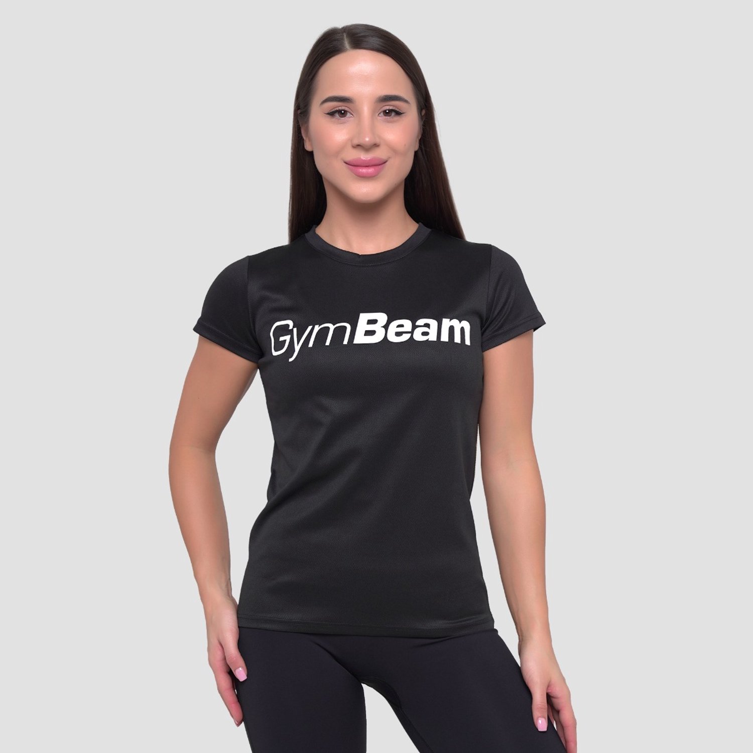 GymBeam Dames Mesh T-shirt Essence Zwart XL