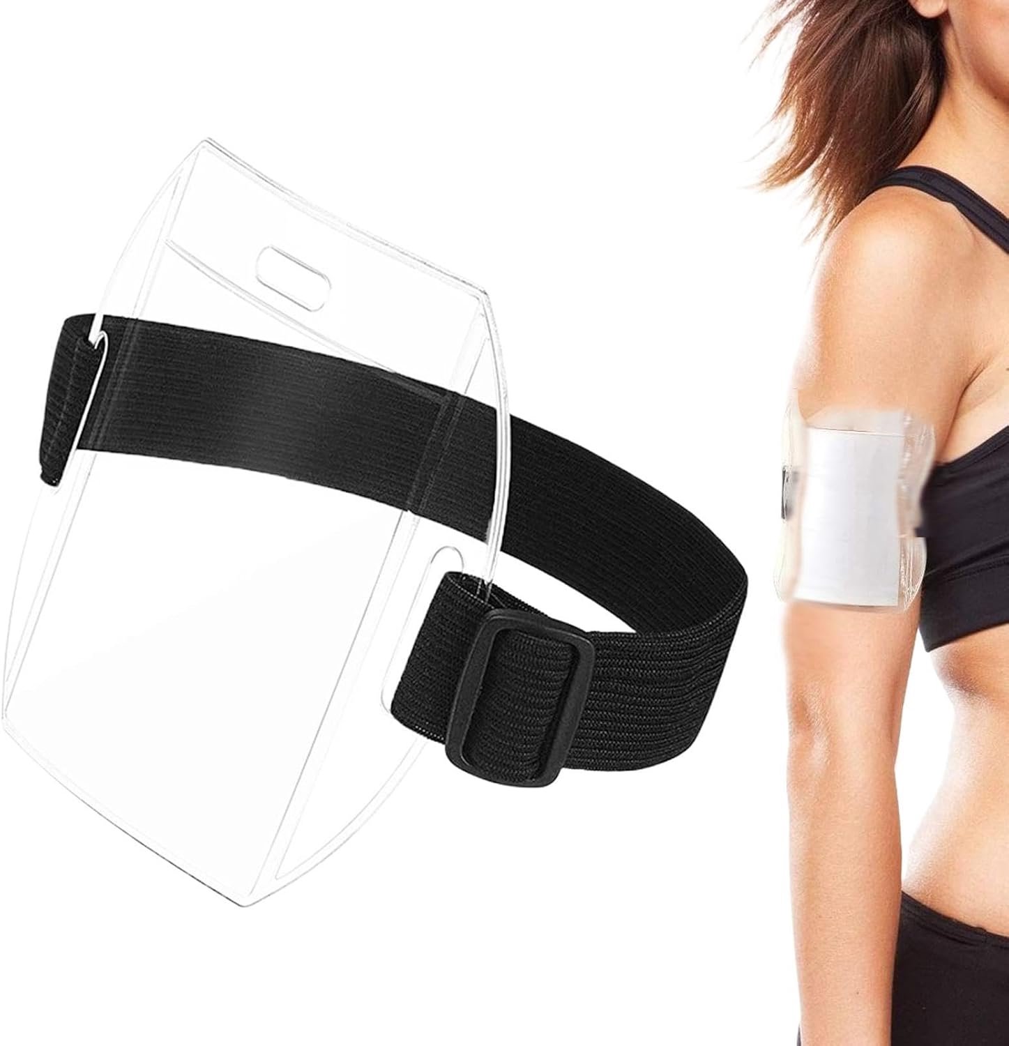 Armband ID Badge Houder Draagbare Ski Pass Organizer Lift Pass Protector