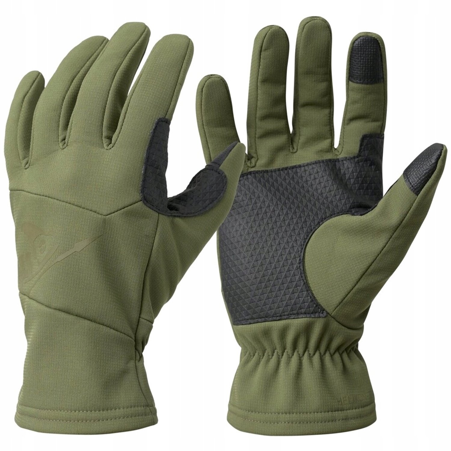 Helikon Lizard Grip Softshell Winter Handschoenen - Olijfgroen Maat M