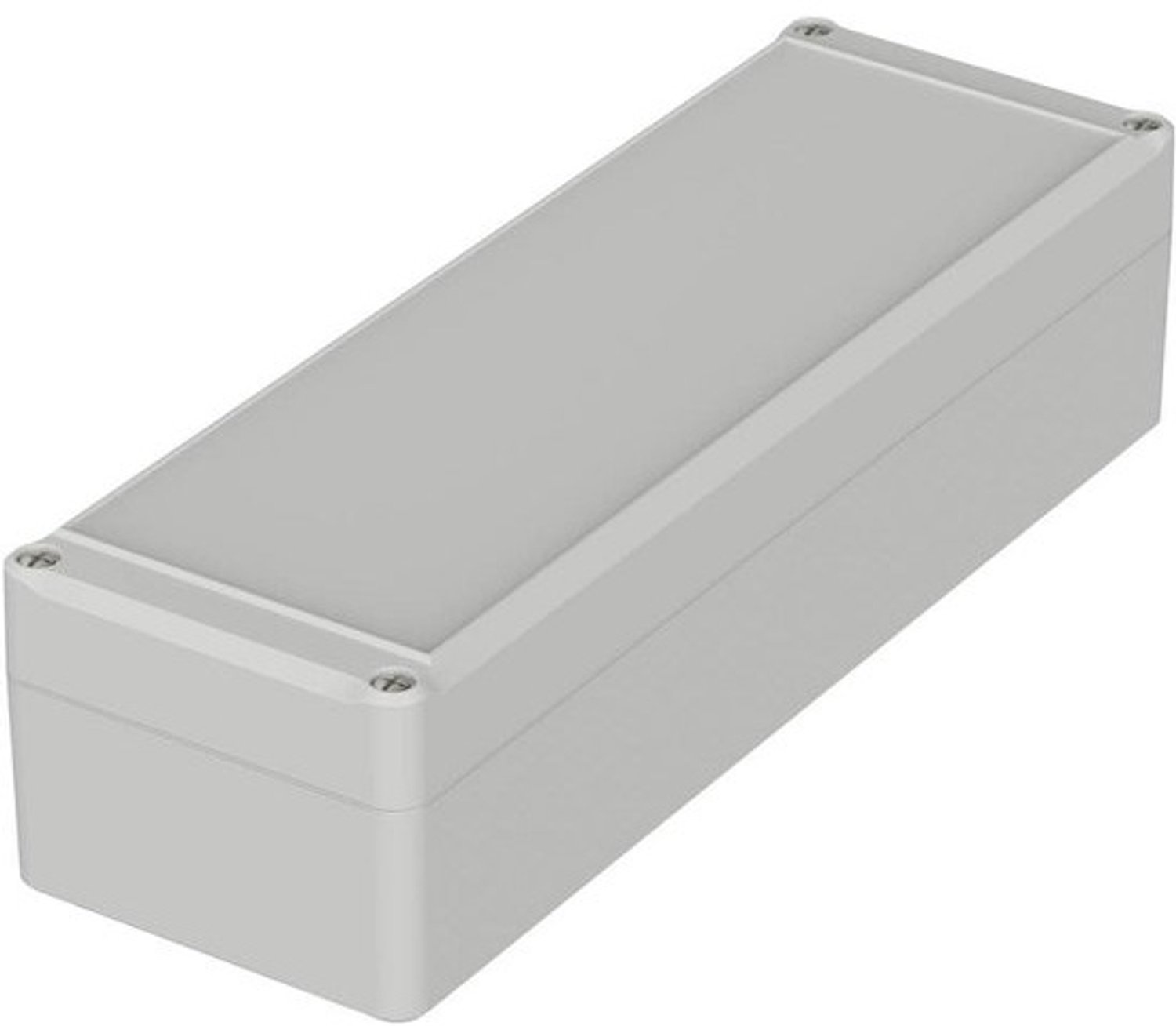 universele ABS-behuizing - 240x80x60mm - lichtgrijs elektrakastje