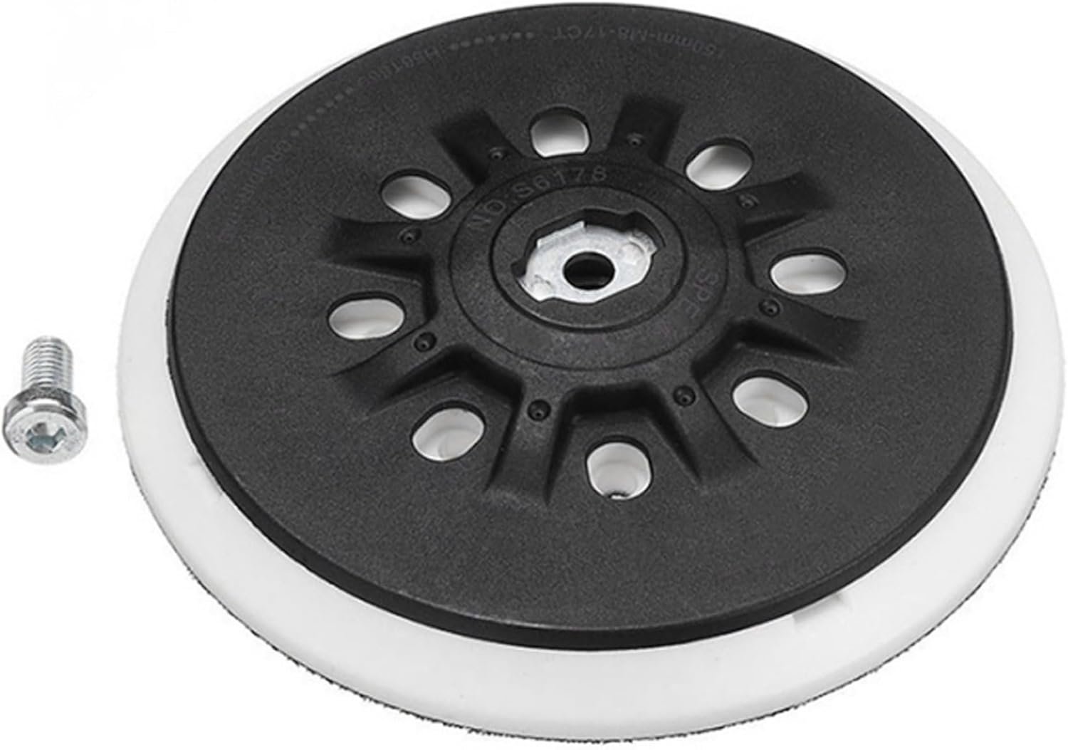 Grinding Wheel 150mm for Random Orbital Sander 150, Sanding Disc 150mm, Compatible with RO1 RO2E RO150E ES150 ET2 - ShopVlot