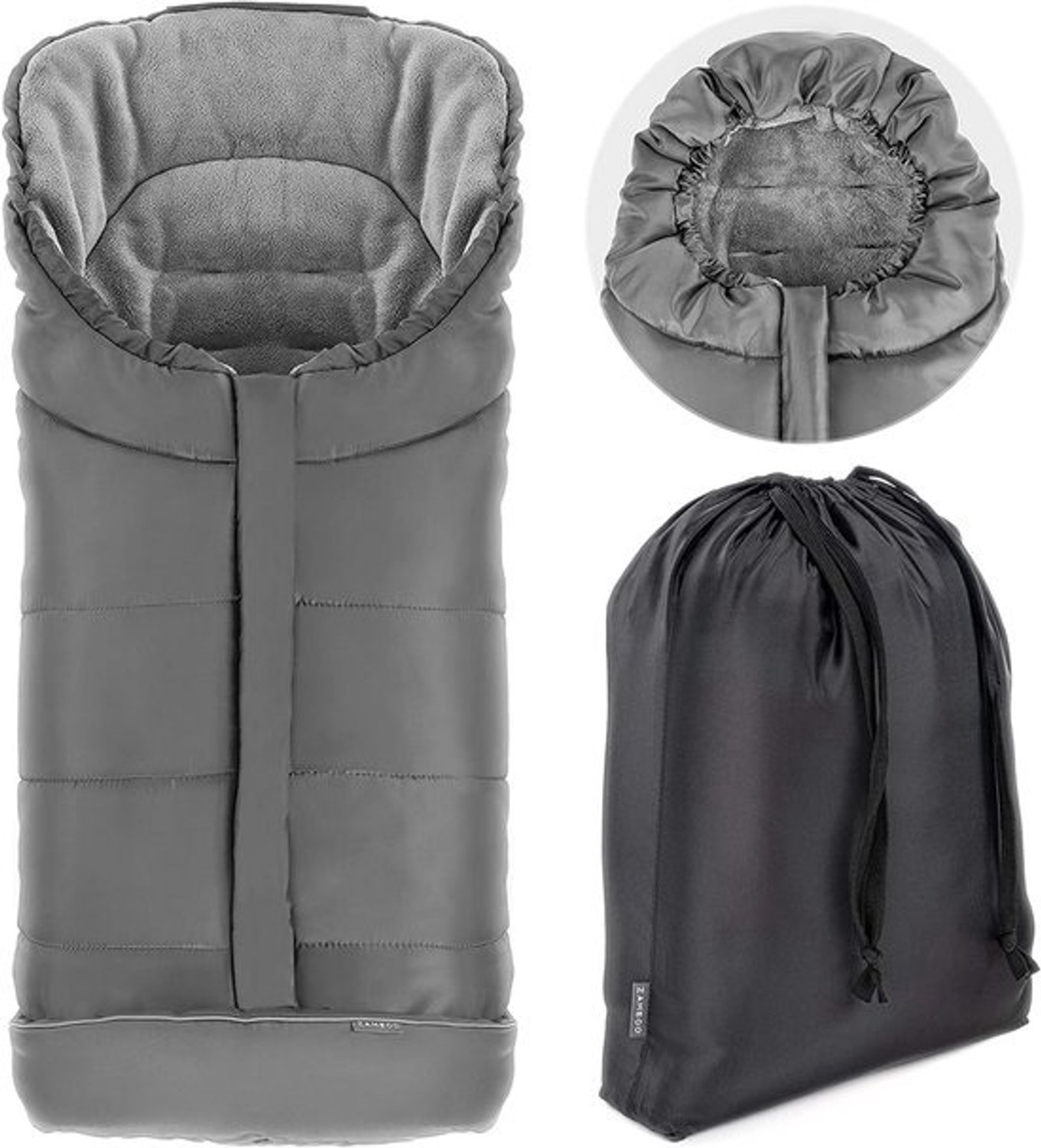 Voetenzak - voor buggy - Kinderwagenwiegdeken - Universeel - Warm