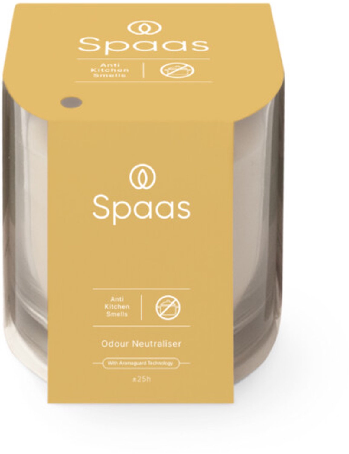 SPAAS Geurkaars in Glas Anti-Keuken Ivoor onbekend