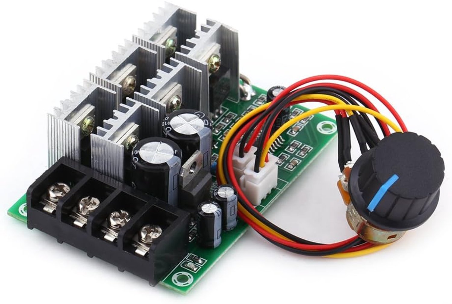 PWM snelheid regelaar 10-50V 30A - industriële kwaliteit - met langzaam starten - ideale bescherming voor DC motoren - ShopVlot