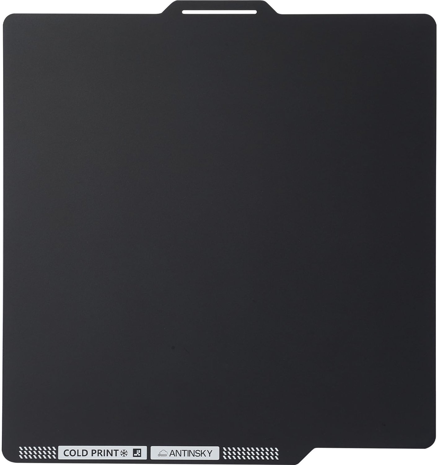 ANTINSKY Cold PEI bouwplaat voor Bambu-Lab 3D-printers X2D P2S P1S P1P X1C X1E A1, dubbelzijdig 257,5 x 257,5 mm - ShopVlot