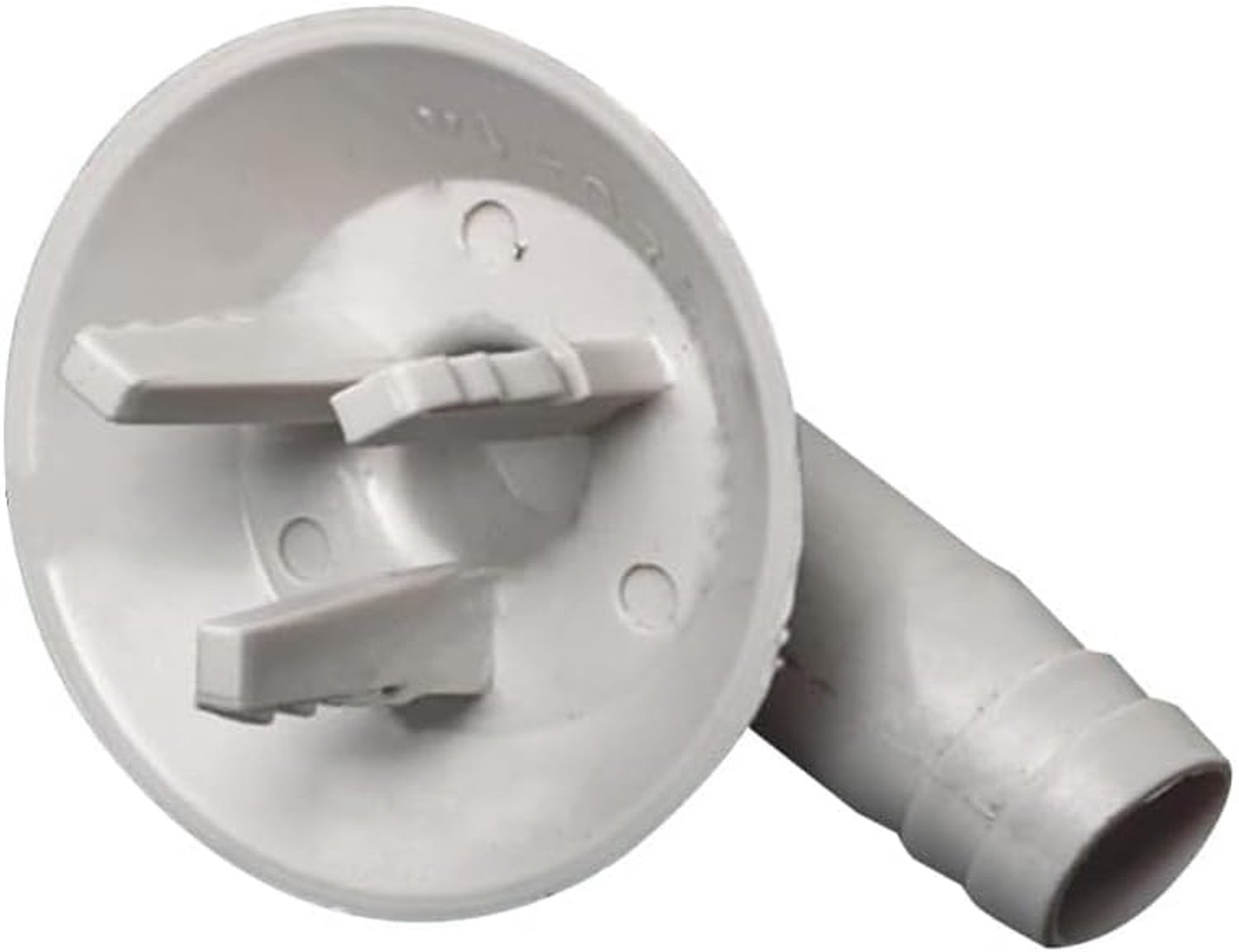 Airconditioner afvoerslangconnector, 25 mm kunststof wateruitloop, universele slangaansluiting voor splitsystemen, witte afvoermondstuk, vervangend AC-onderdeel