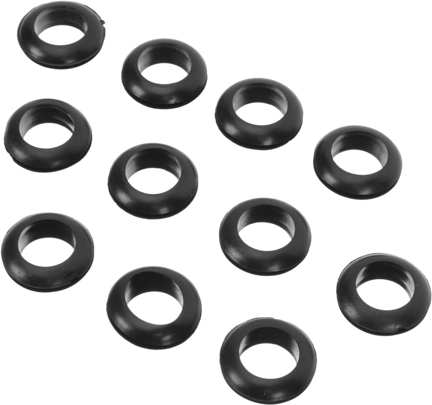 Happyyami 10 Stuks Antislip Rubber Bescherming voor Kledingrek Duurzame Rubberen Hoes voor Kledinghanger Roestvrijstalen Bescherming