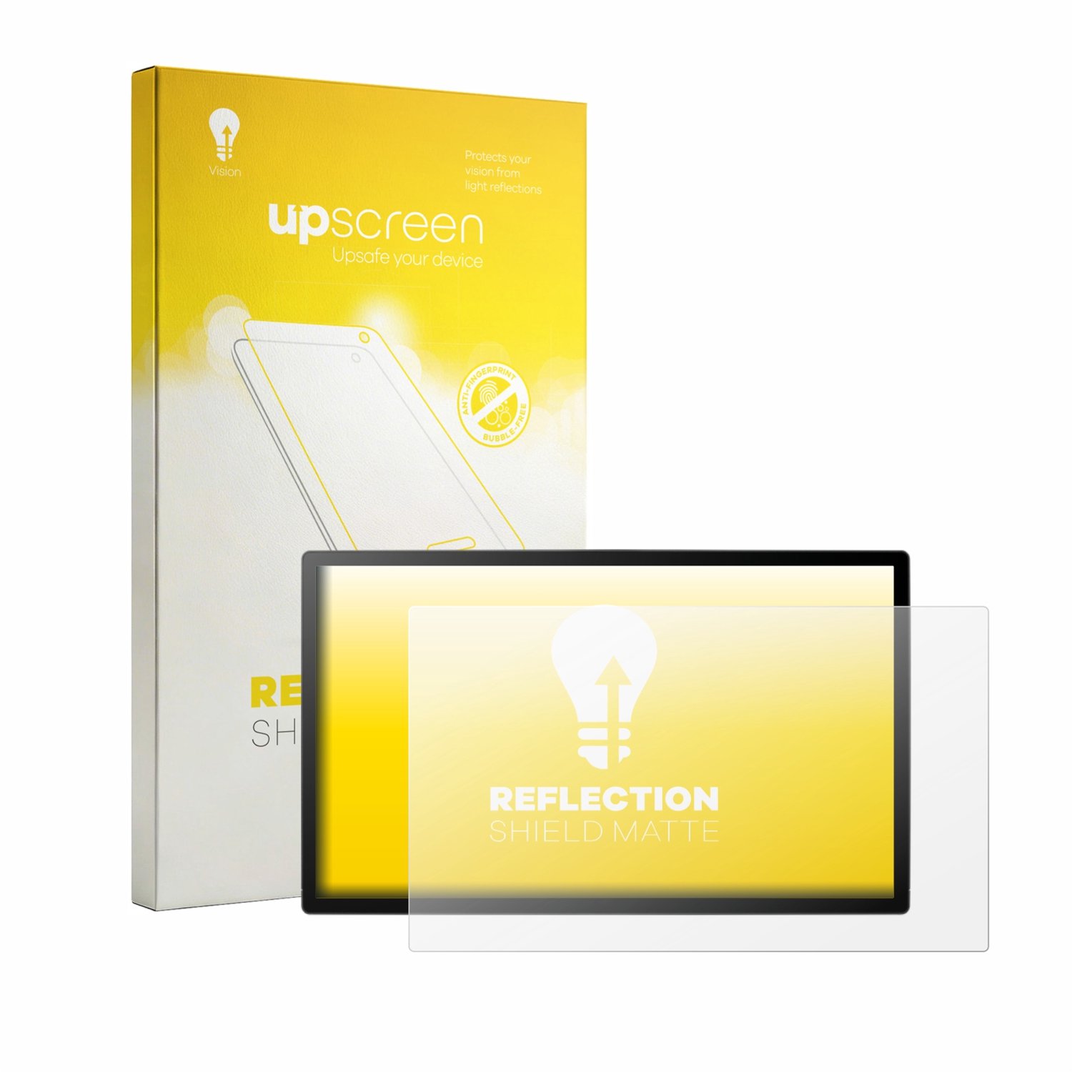 upscreen - Screenprotector voor Wacom Clintiq 24 pen - Folie Beschermfolie anti glare matte