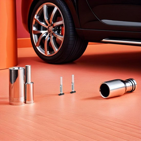 12 Stuks Profieldiepte Meetgereedschap Voor Banden, Profieldieptemeter Voor Auto'S, Profieldieptemeter Banden, Metalen Bandenmeetinstrument — afbeelding 5
