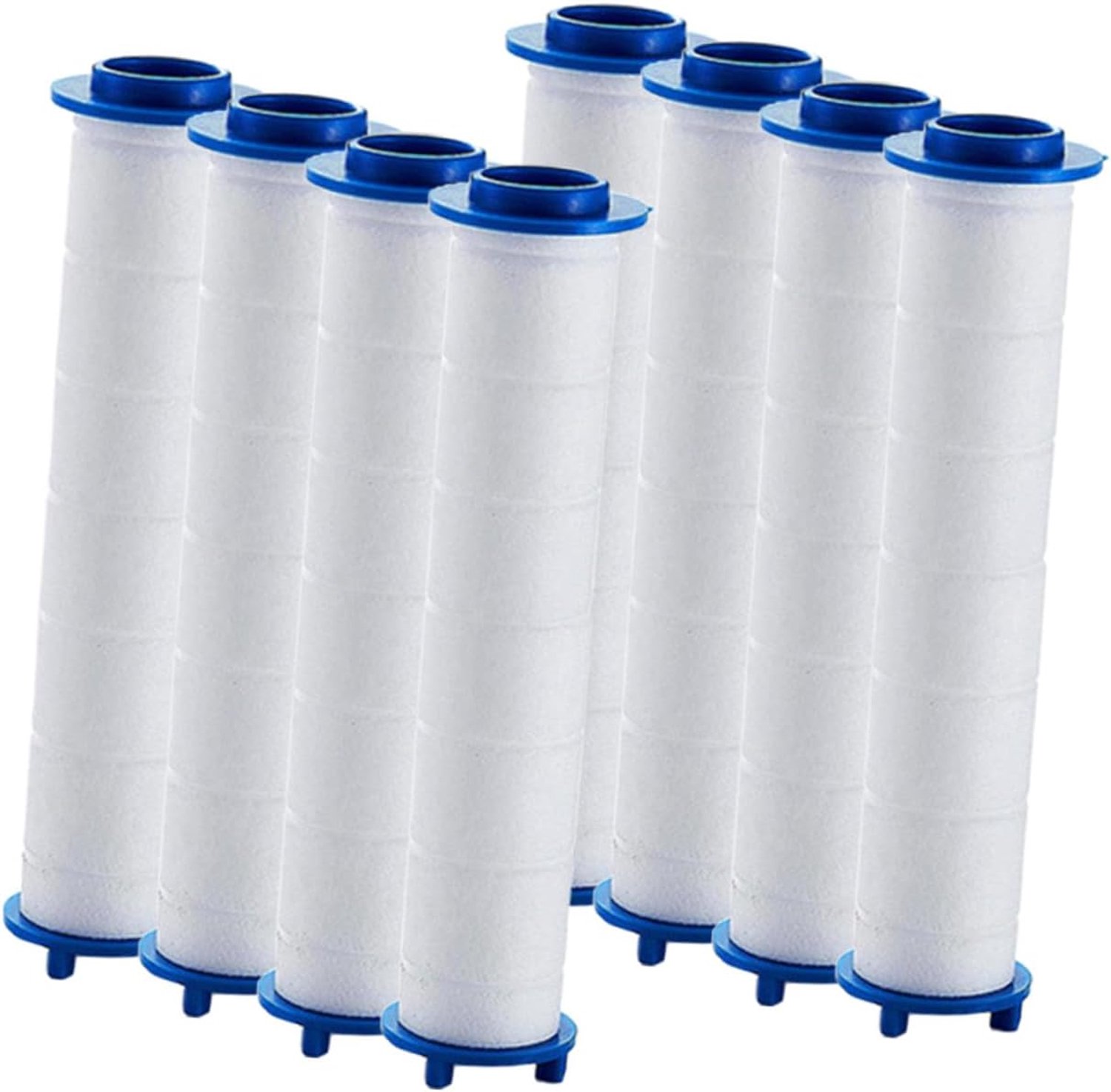 Holibanna 8 Stuks Delige Douchekopfilters met Pp-katoen voor Water Eenvoudig Te Installeren Vervangingsfilters voor Badkamer Huishoudelijk Gebruik