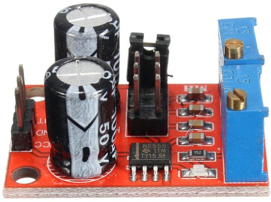 5 stuks NE555 Pulsfrequentie Duty Cycle Instelbare Module Vierkante Golf Signaalgenerator — afbeelding 5