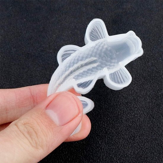 2 stuks siliconen harsvormen voor 3D-hangers en sleutelhangers — afbeelding 4