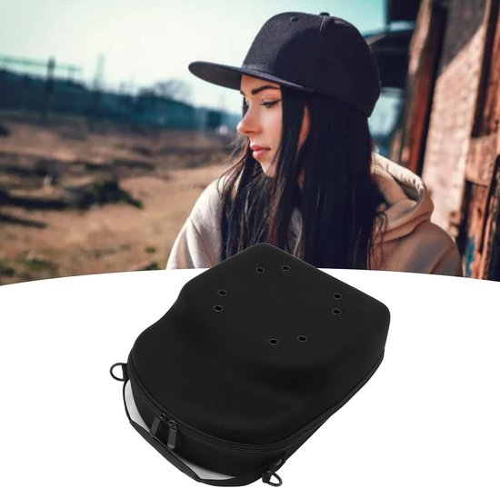 lyrlody Hoed Reishoes, Reishoedenhoes, Draagbare Baseballpet-beschermer, Harde EVA-hoes met Verstelbare Riem — afbeelding 4