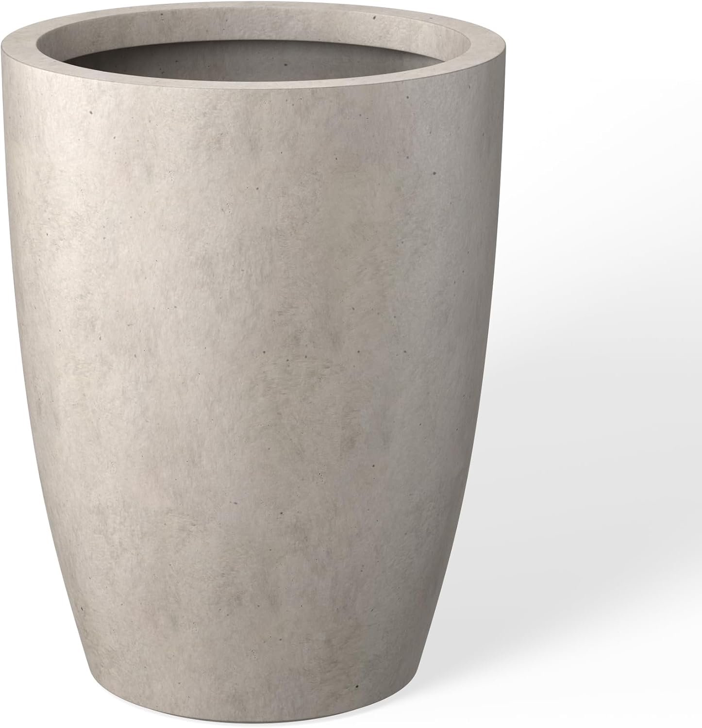 Kante Plantenbak, verweerd beton, 18" H