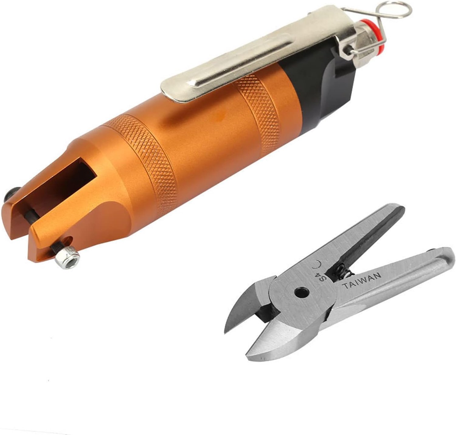 Hs10 Pneumatische schaar Industrieel knipgereedschap voor 10-16 mm metaaldraad snijden voor productielijn Elektricien Reparatie Hardware Autoreparatie Gebruik (HS10-S4)
