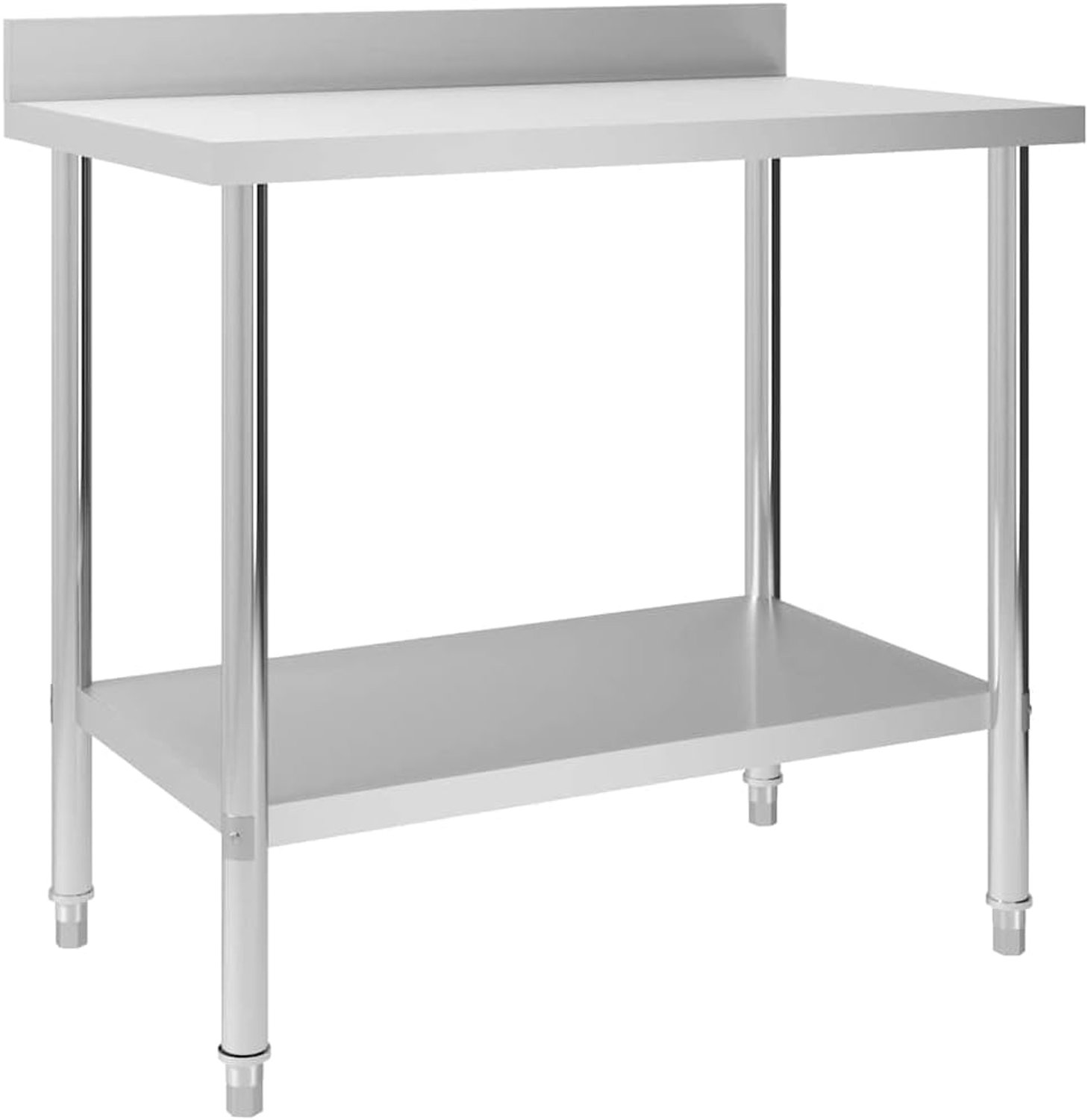 Werktafel roestvrij staal 100x60x93 cm gastronomie keuken