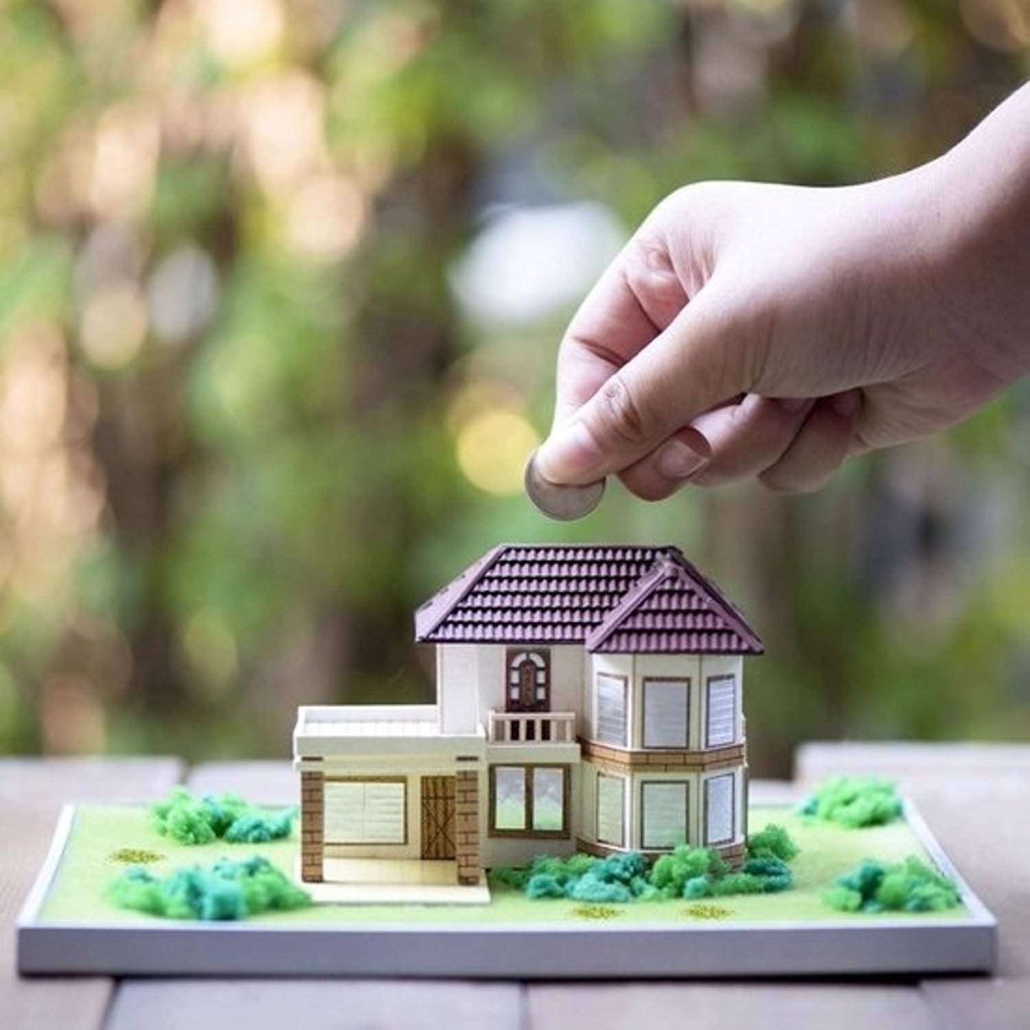 Kunstmatige grasmatten - Vegetatie voor modelbouw - Landschapsdecoratie - Realistisch ontwerp - 11 x 6 cm - Groen