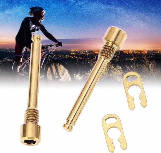 2 Stuks Fiets Schijfremblok Bouten, Compatibel met Mountainbike — afbeelding 2