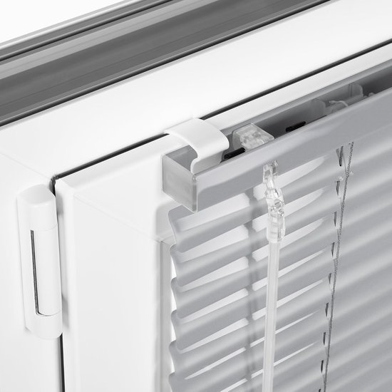 Sonello Aluminium Jaloezie voor Binnenshuis 60x220cm Klemmfix Zilver — afbeelding 2
