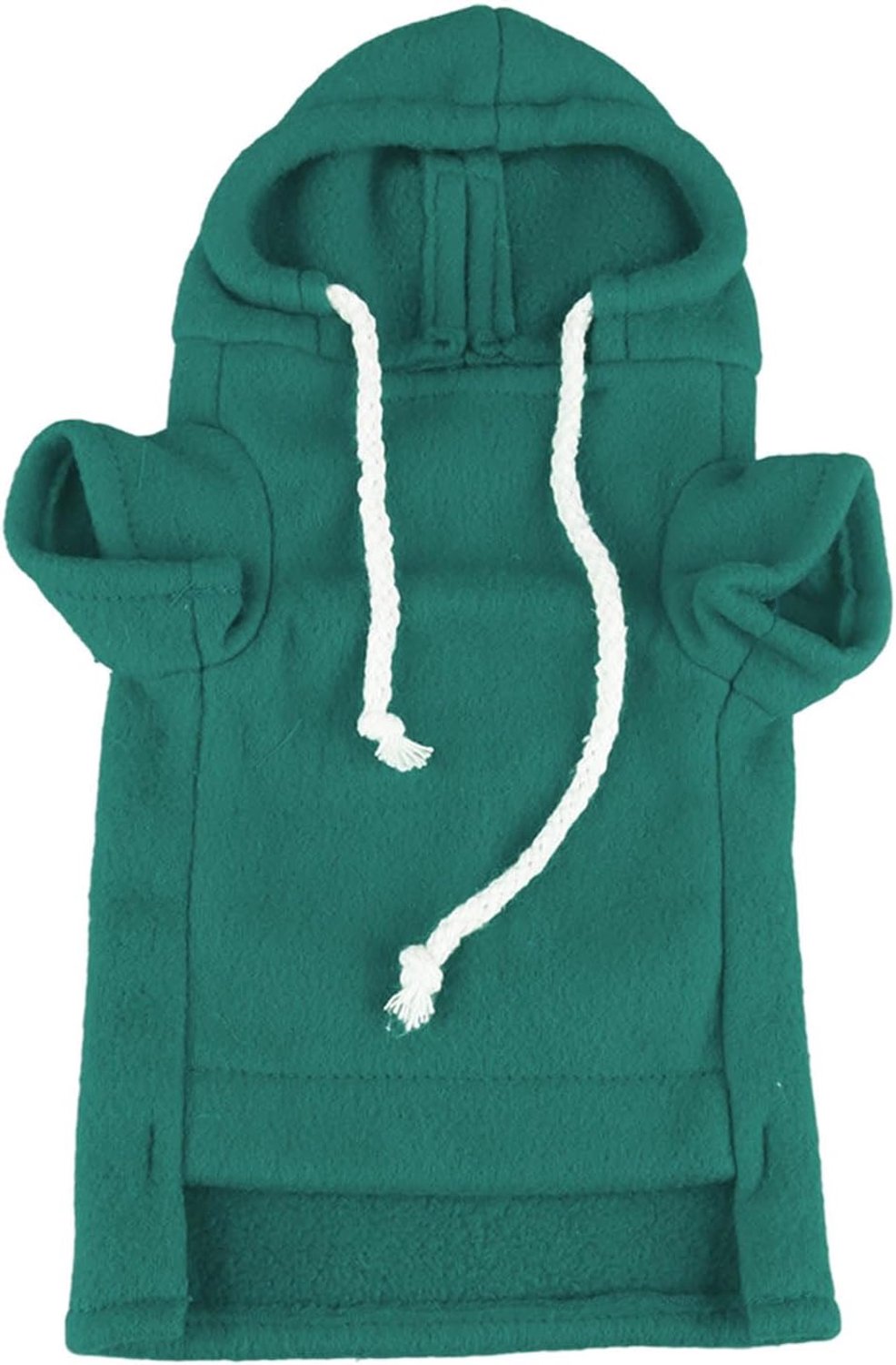 Fret Kleding Kat Vest Coltrui Trui Met Hoed, Pullover Shirt Met Mouwen, Ferret Pyjama Jumper Winter Verdikking Warm Huisdier Kleding, Maat M