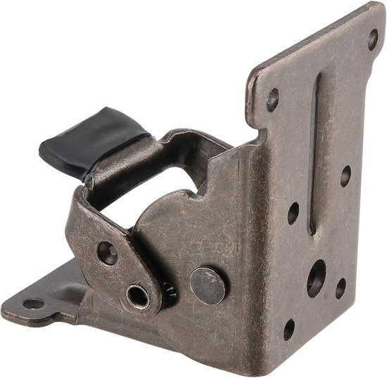 8-delige Vouwbare Steunbeugel 68 x 63 x 50 mm, 0-90 Graden Vouwscharnier, Zelfvergrendelende Scharnieren met Schroeven voor DIY Vouwtafel en Meubelondersteuning — afbeelding 4