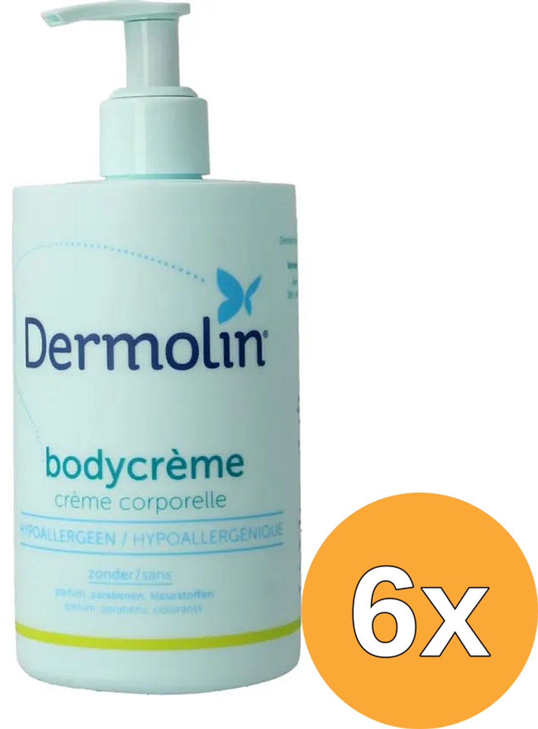 6x Dermolin Bodycreme (300 ml)