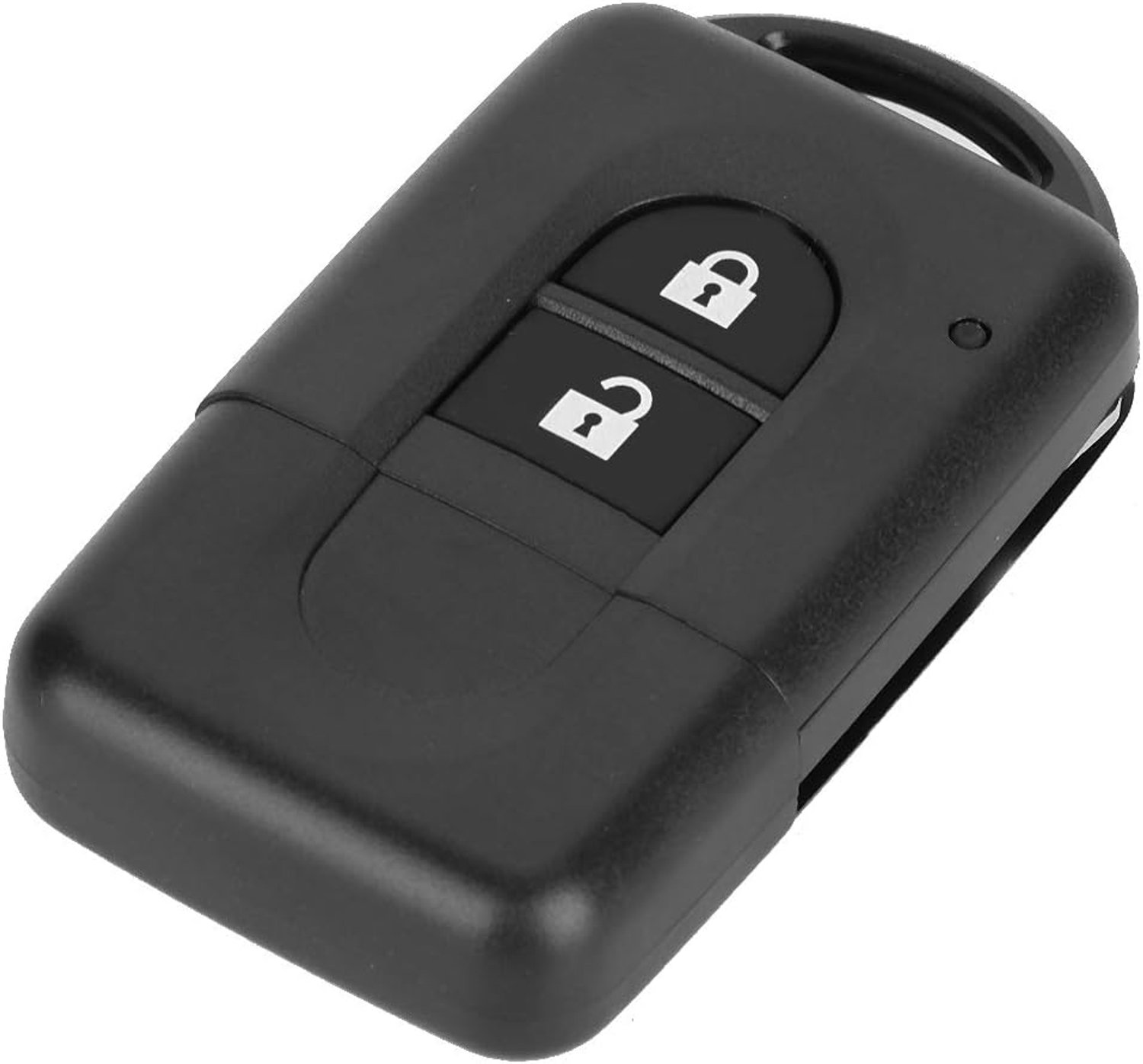 Compact ABS Key Cover, Portable Key Case, Key Case, 2 Buttons Nissan Note for Nissan X-Trail Nissan Qashqai Nissan - ShopVlot