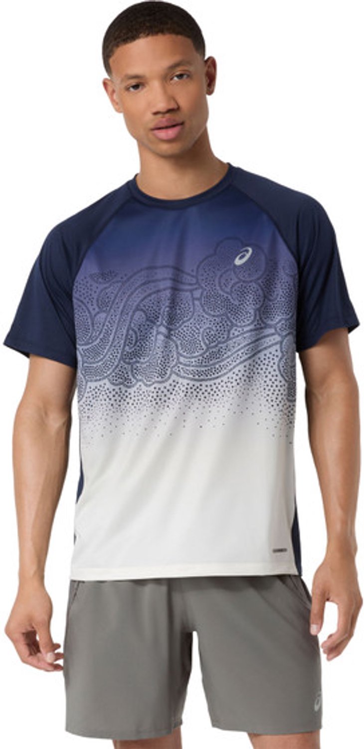 Asics Road Fade SS Top Heren Hardloopshirt