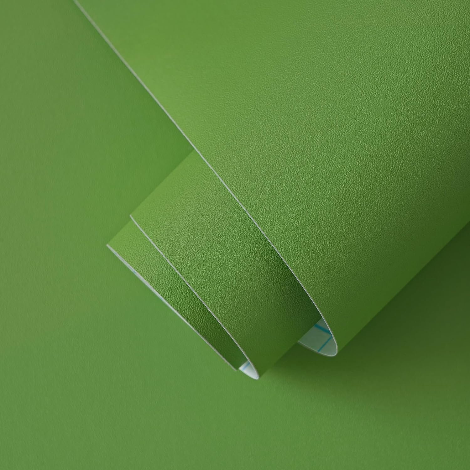 Timeet Zelfklevend behang, mat groen, 40 cm x 3 m, plakfolie, meubels, zacht olijfgroen, meubelfolie, zelfklevend - ShopVlot