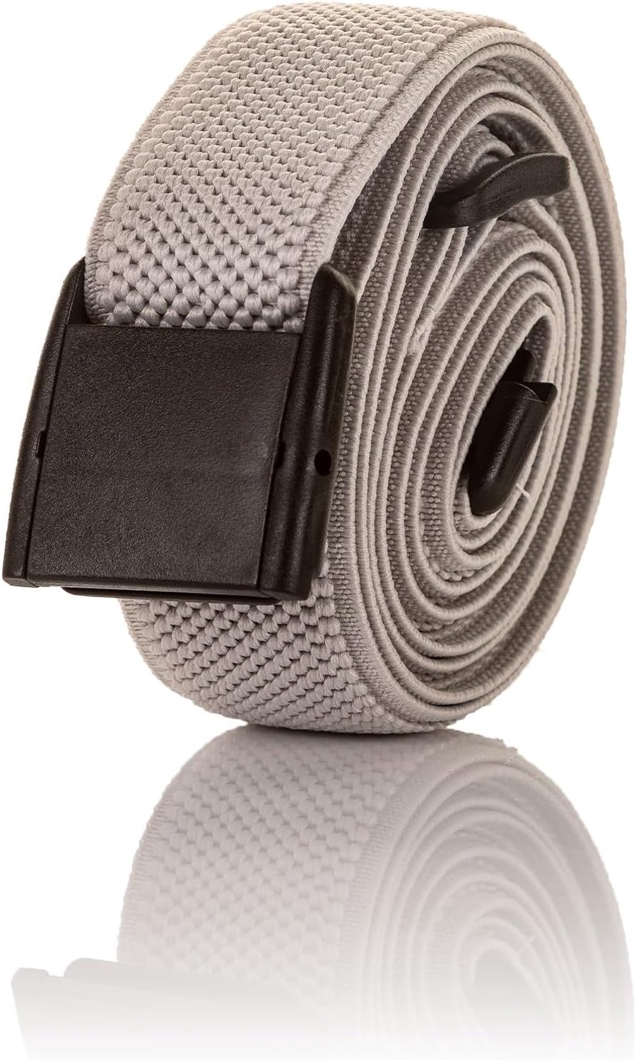 Fully Adjustable Unisex Elastic Belt with Buckle - ShopVlot