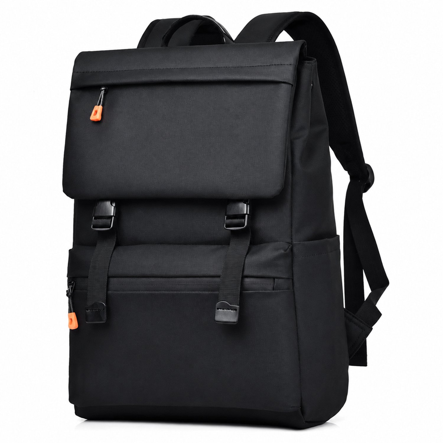 Rugzak - 42 x 31 x 13 cm - spatwaterafstotend - voor zakenreizen - zwart