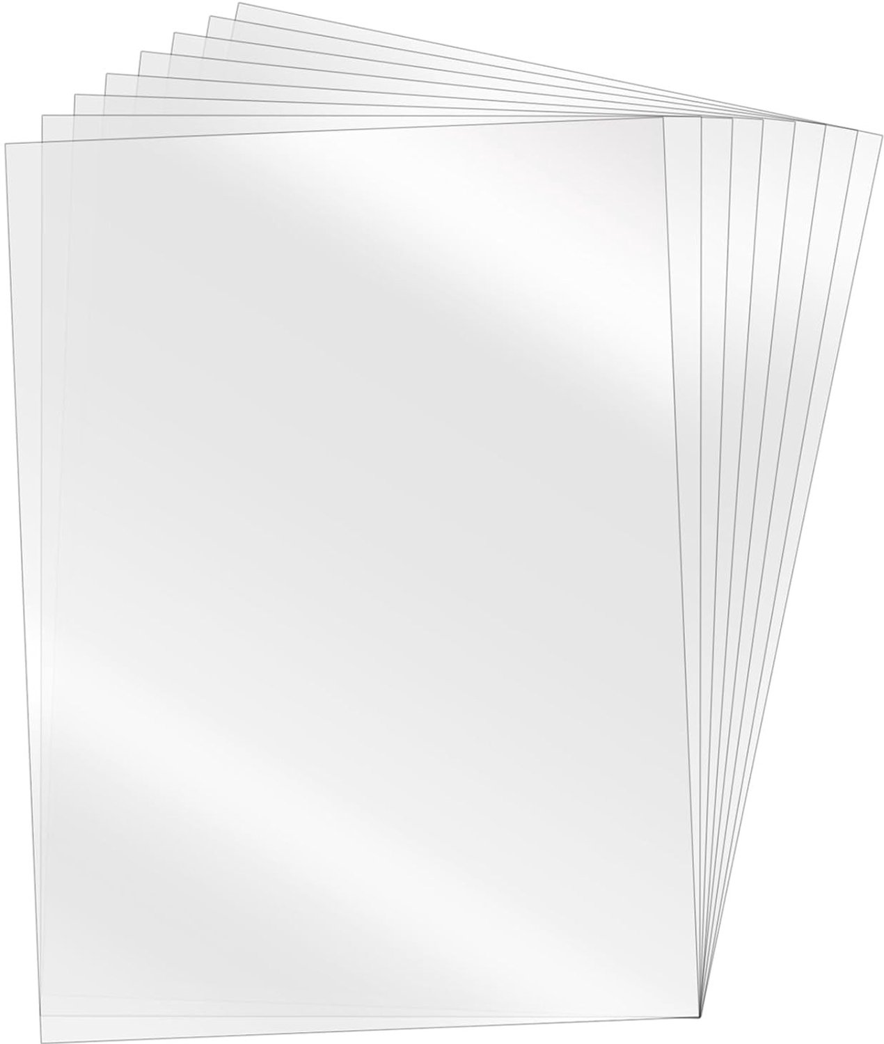 8 Stuks Hars Scheidingsfilm voor 3D Printer, FEP Ontslappingsfilm, Geschikt voor Saturn 2/8K en Ultra Modellen, 200x273x0.15mm, Perfect voor 3D Printen en Resin Tank Gebruik