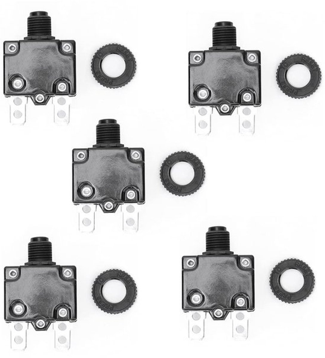 Dailygoods - Luchtcompressor Circuitonderbreker - 12A - Voor Overload Bescherming