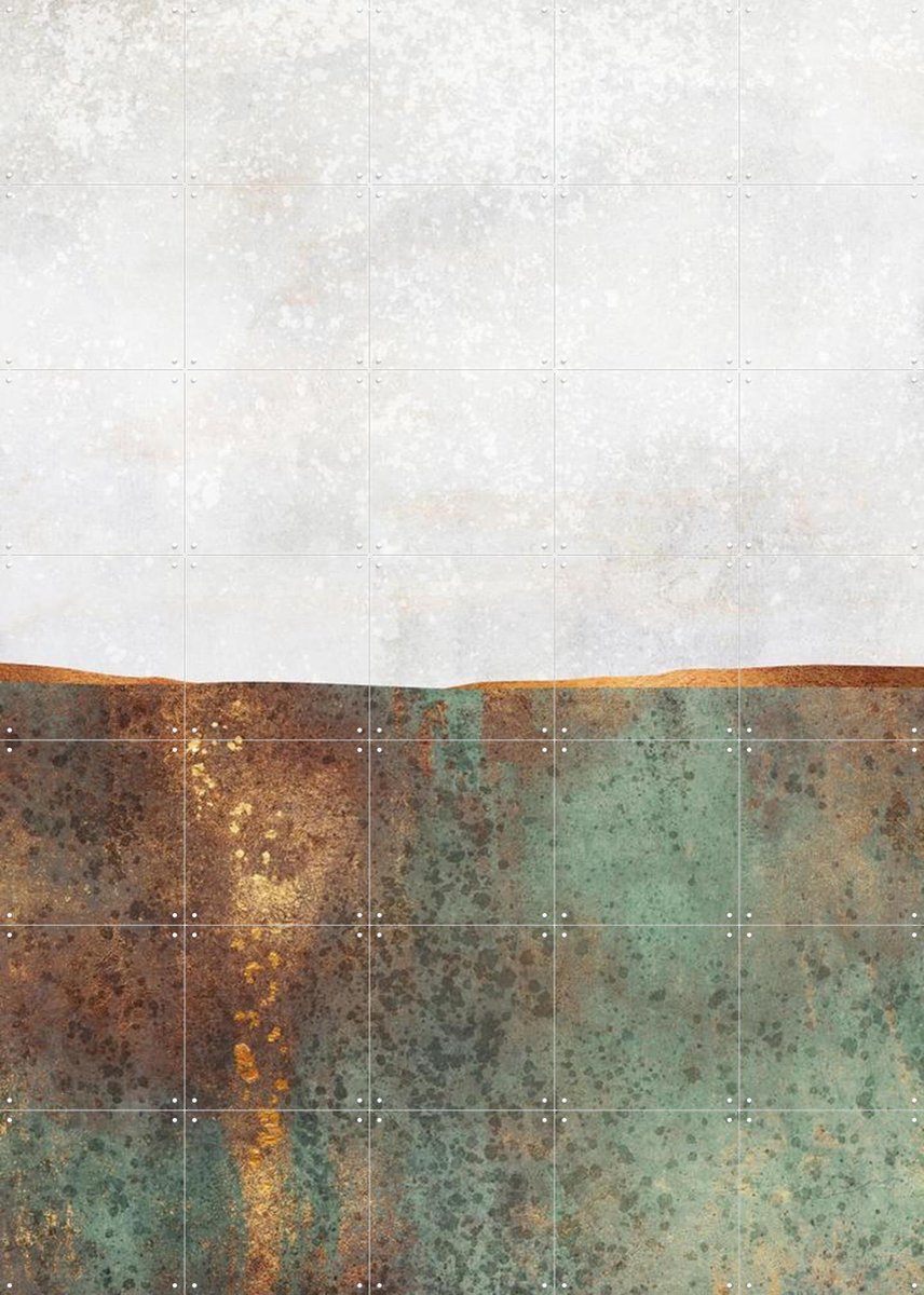 IXXI First Snow, Elisabeth Fredriksson & Various - 100 x 140 cm - Gratis ophangtool - Grote wanddecoratie en posters - Minimalisme, Abstract